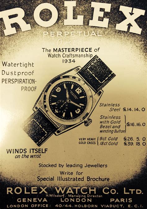 vintage rolex advertisements